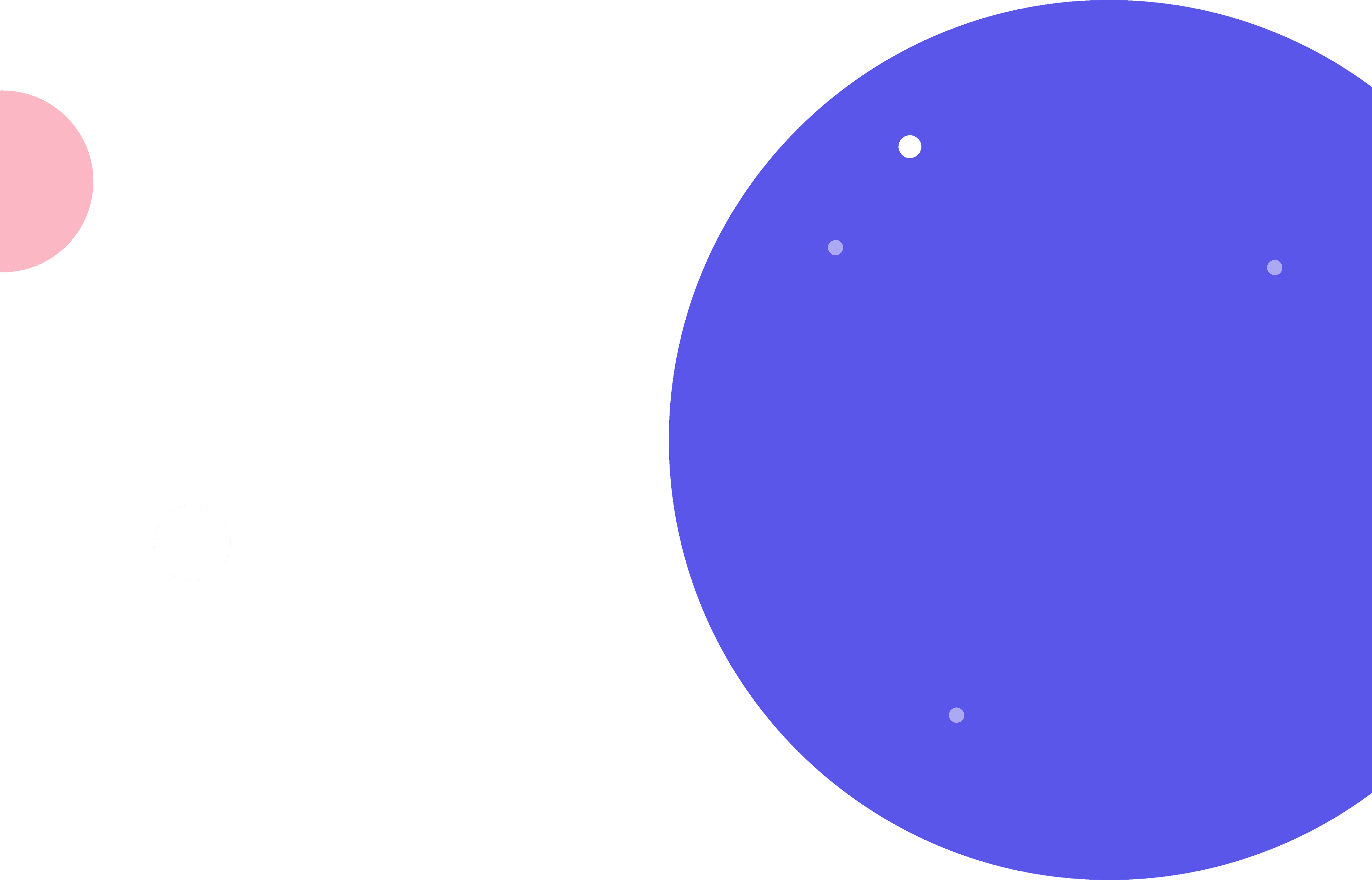 showcase section circles